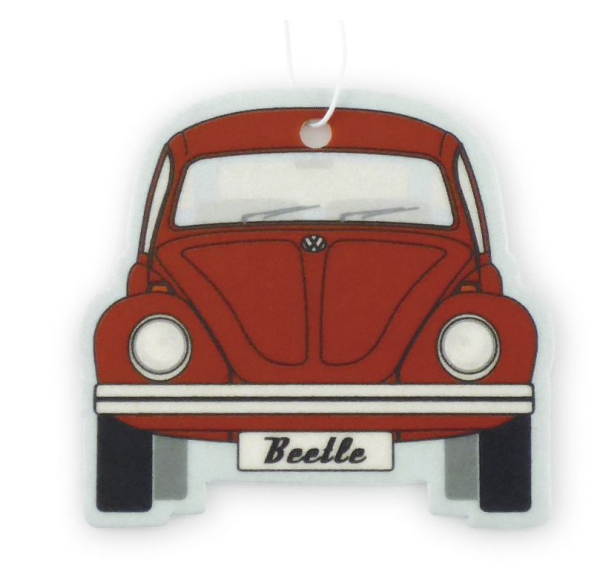 VW Käfer 1200 1300 1500 1302 1600 Lufterfrischer Auto Duftbaum Wunderbaum Auto VW KÄFER LUFTERFRISCHER - Melone/rot